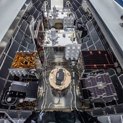 Fig. 1 One of six satellites | © U.S. Air Force